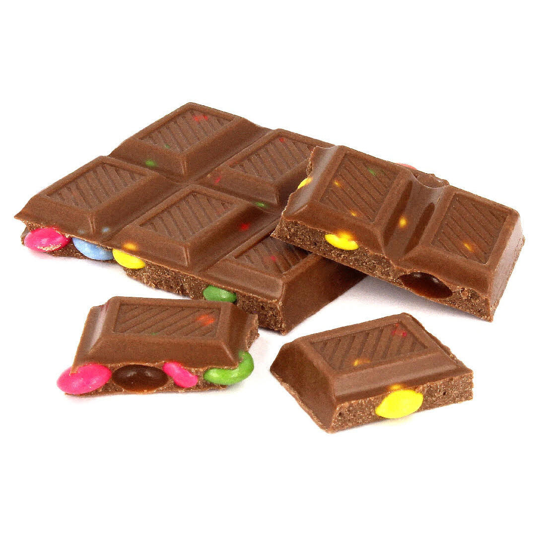 Irish Leprechaun Milk Chocolate Bar Bursting With Chocolate Beans