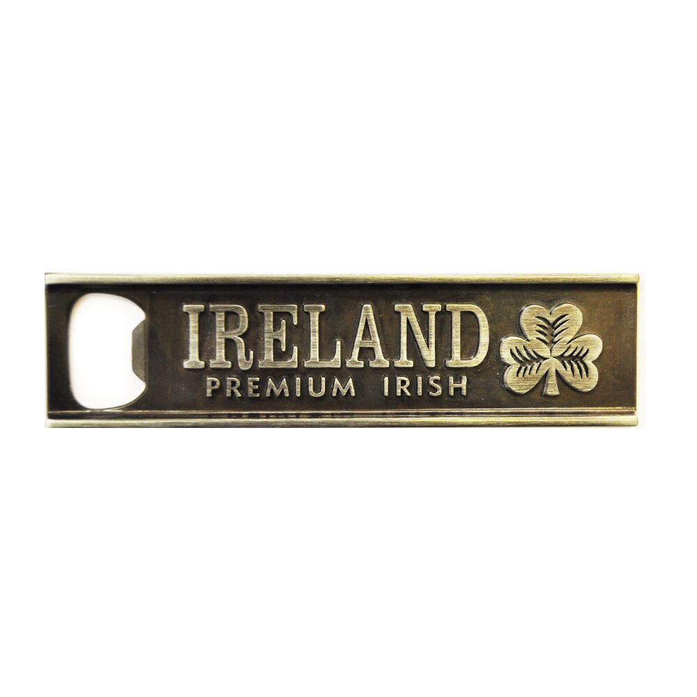 Ireland College Style Metal Bottle Opener Magnet