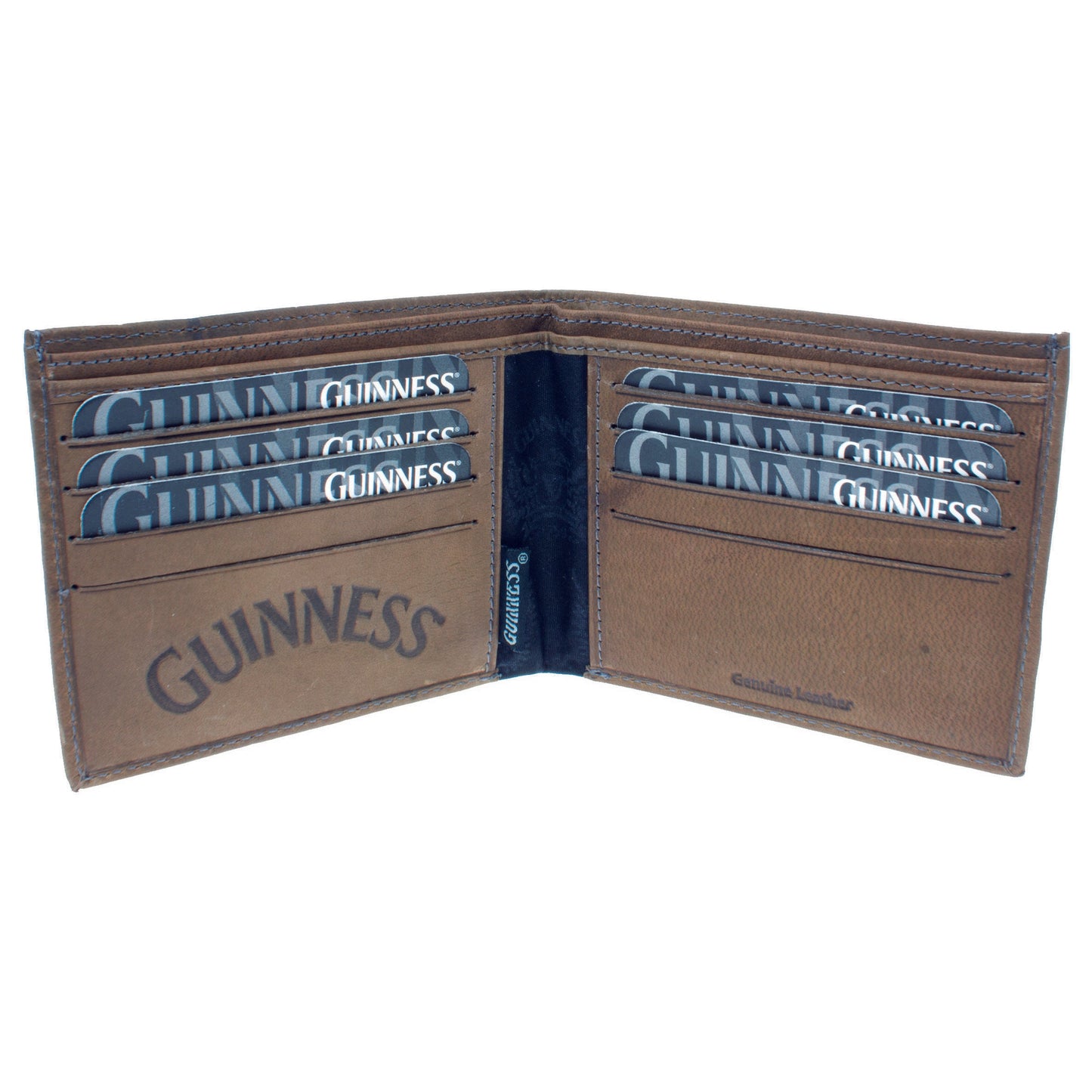 Guinness Wings Print Leather Wallet