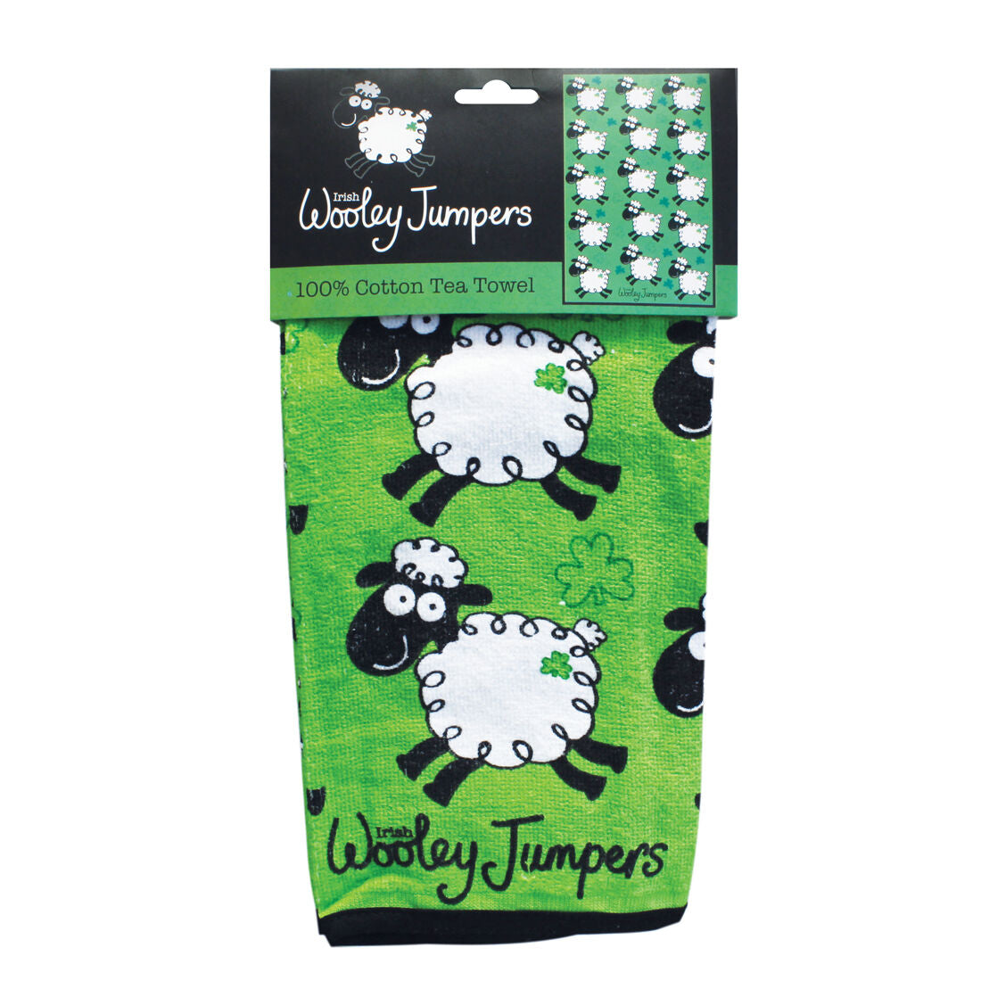 Irish Small Wooley Sweaters Single Tea Towel