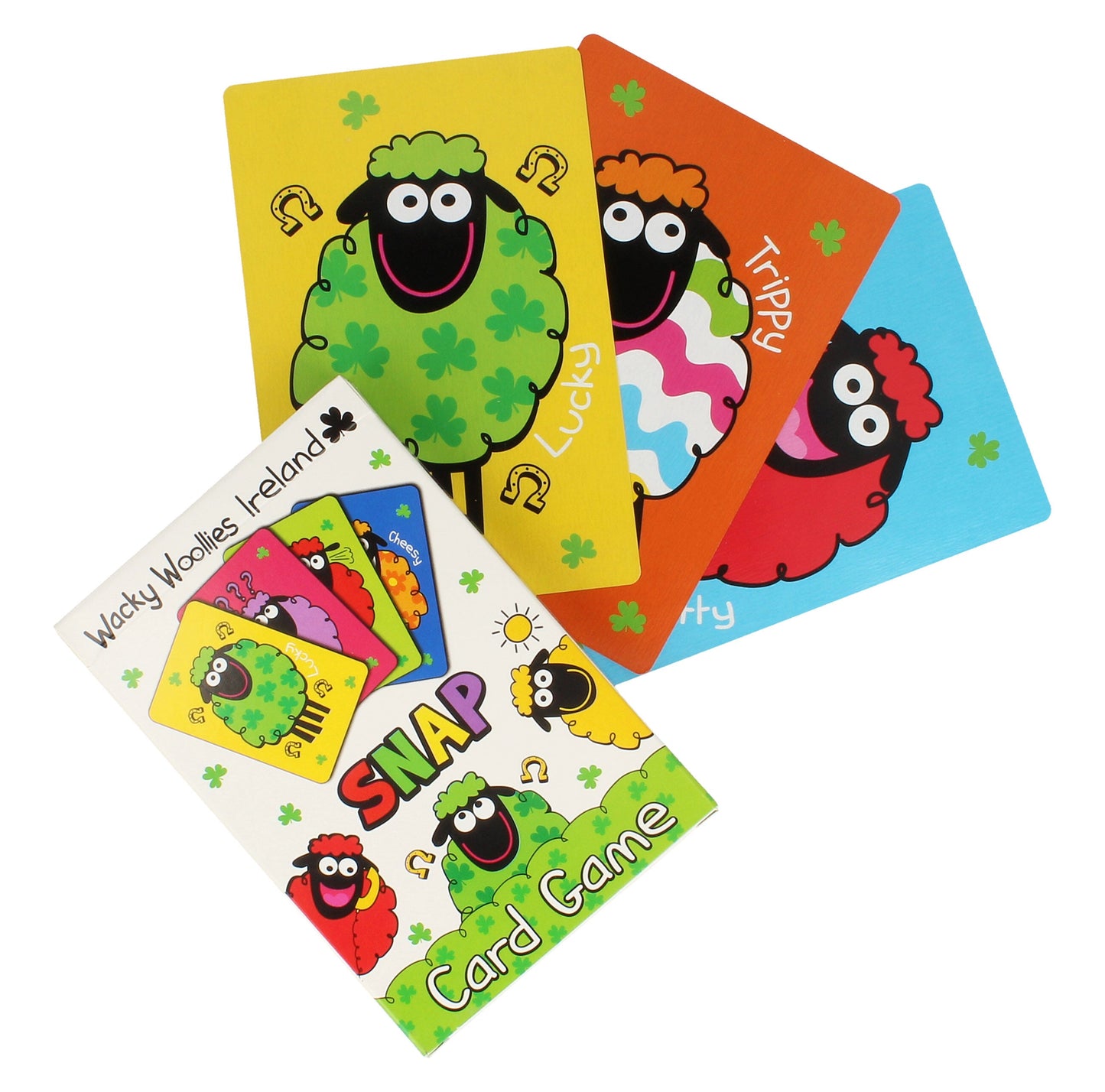Wacky Woolies Ireland Designed Snap Card Game Withed Sheep