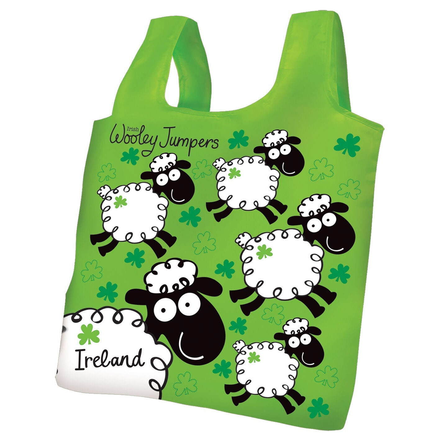Irish Wooley Sweaters Fold Up Shopper Bag