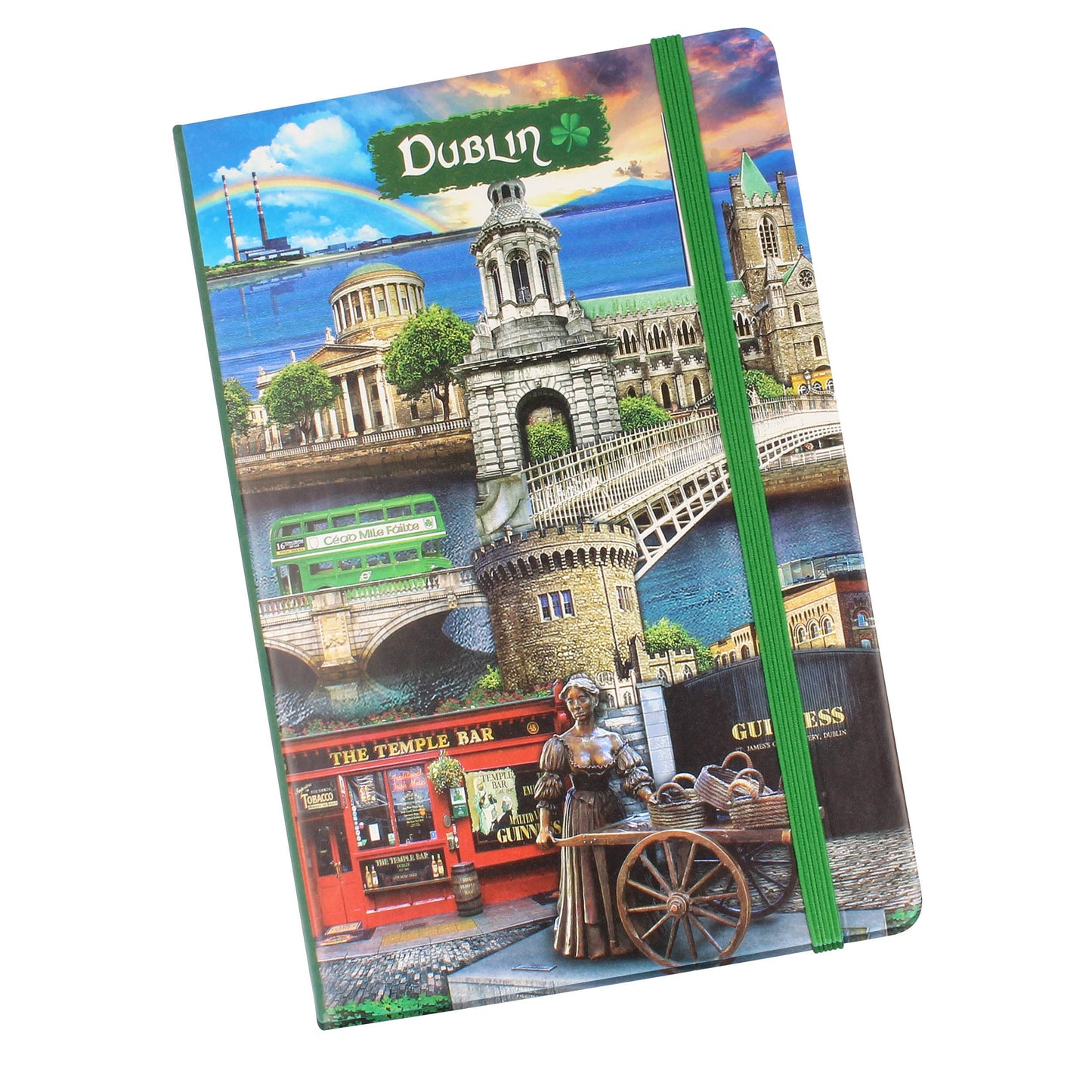 Dublin Montage Notebook With Famous Irish Landmark Design