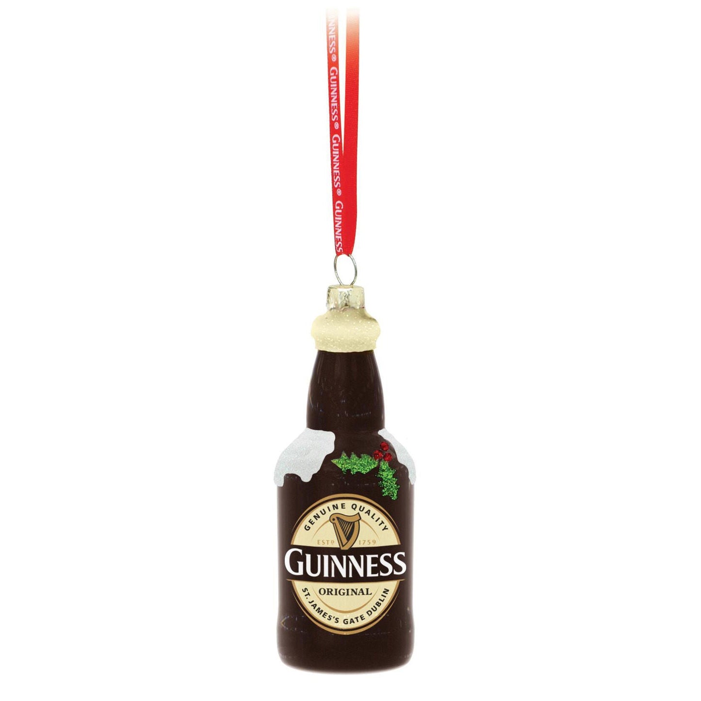 Guinness Christmas Bottle Tree Decoration