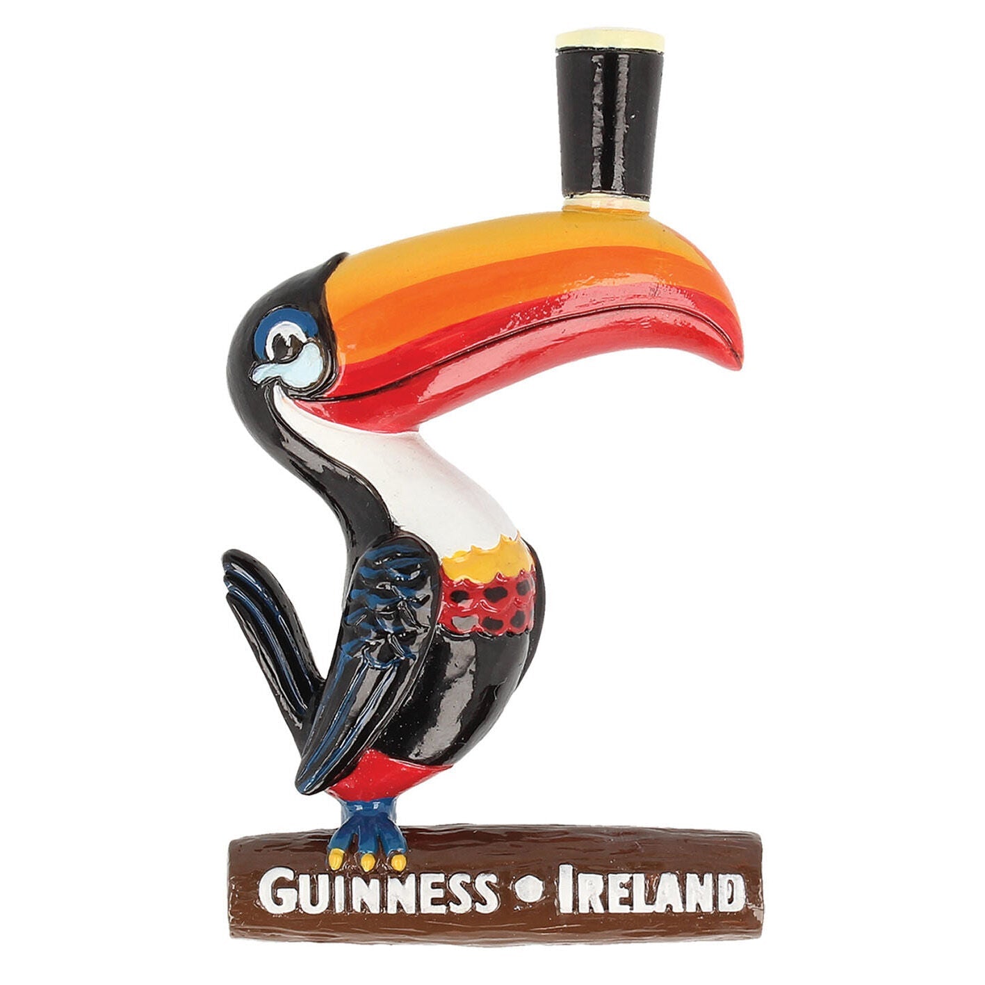 Guinness 3d Designed Toucan Resin Magnet