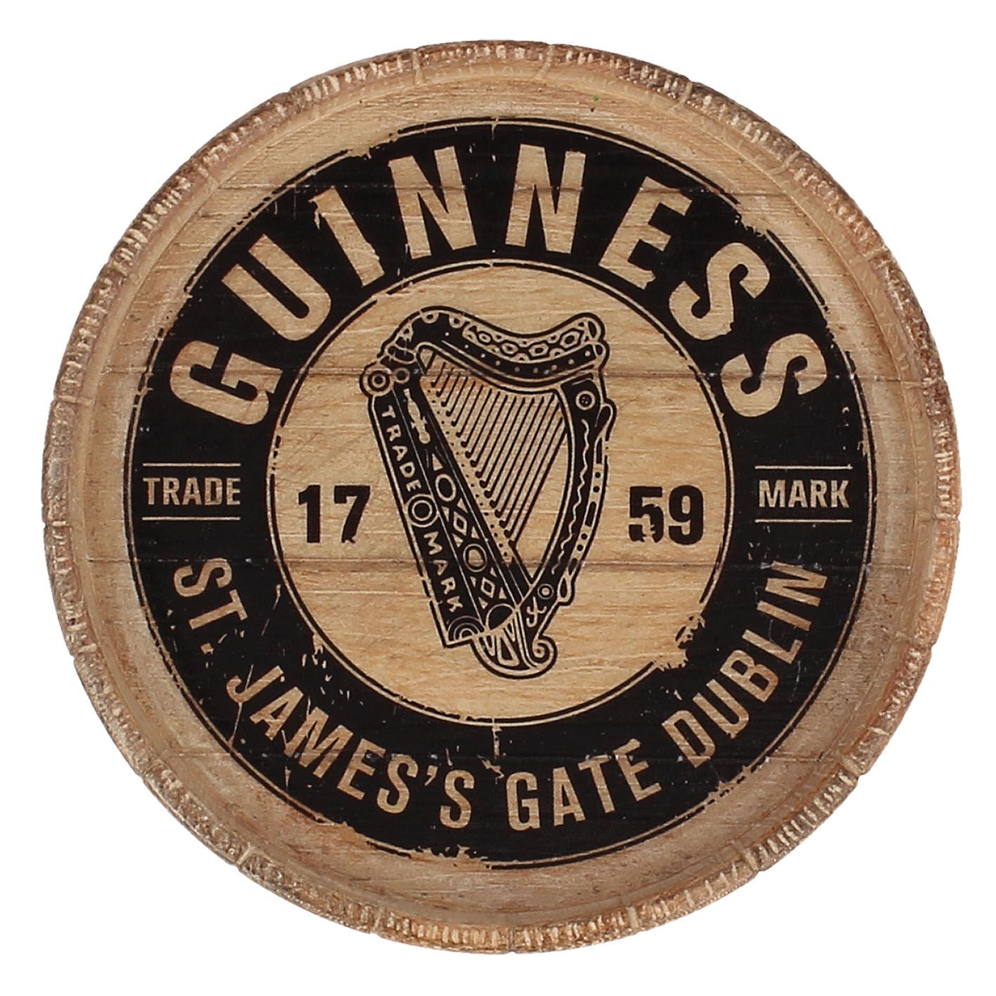 Guinness St. James's Gate Dublin Label Design Resin Magnet