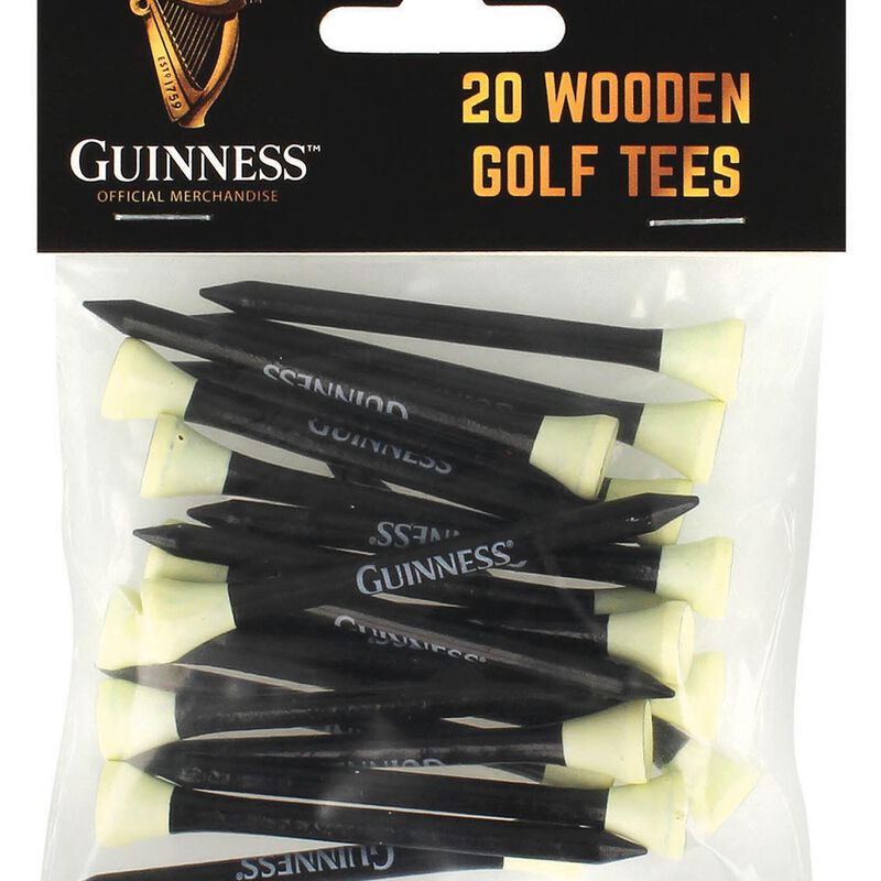 Guinness Wooden Golf Tees 20 Pieces