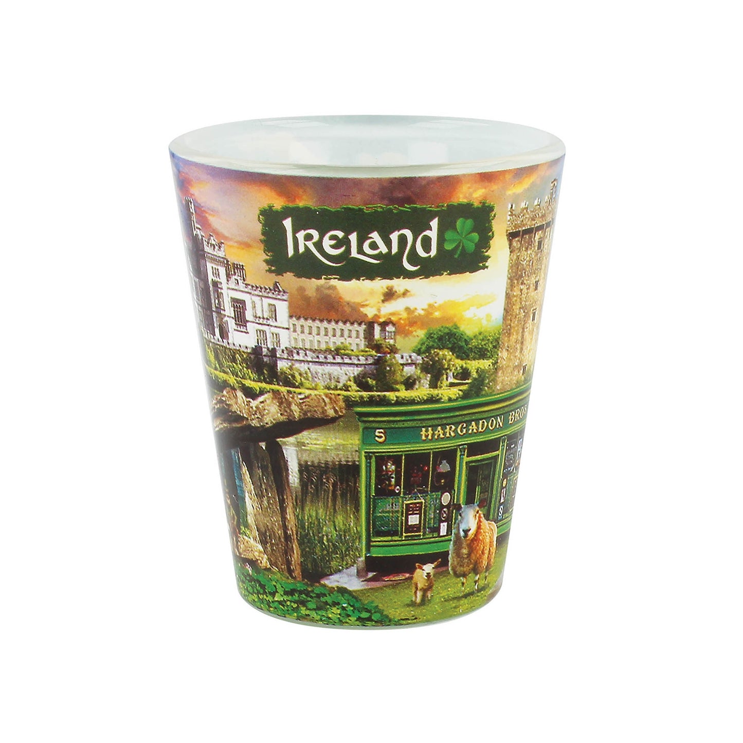 Ireland Montage Loose Shot With Famous Ireland Landmarks