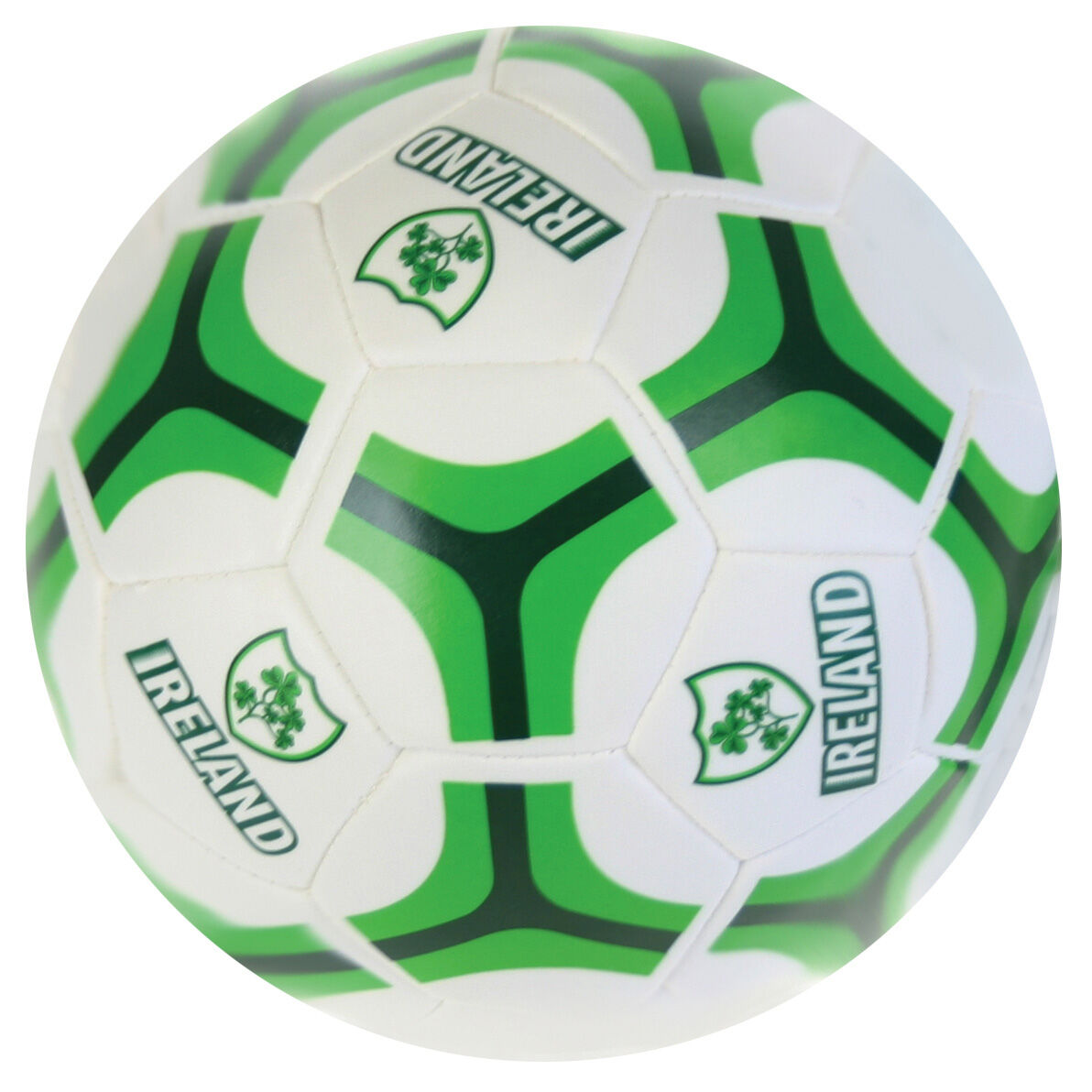 Ireland Shamrock Designed Size 4 Sponge Soccer Ball