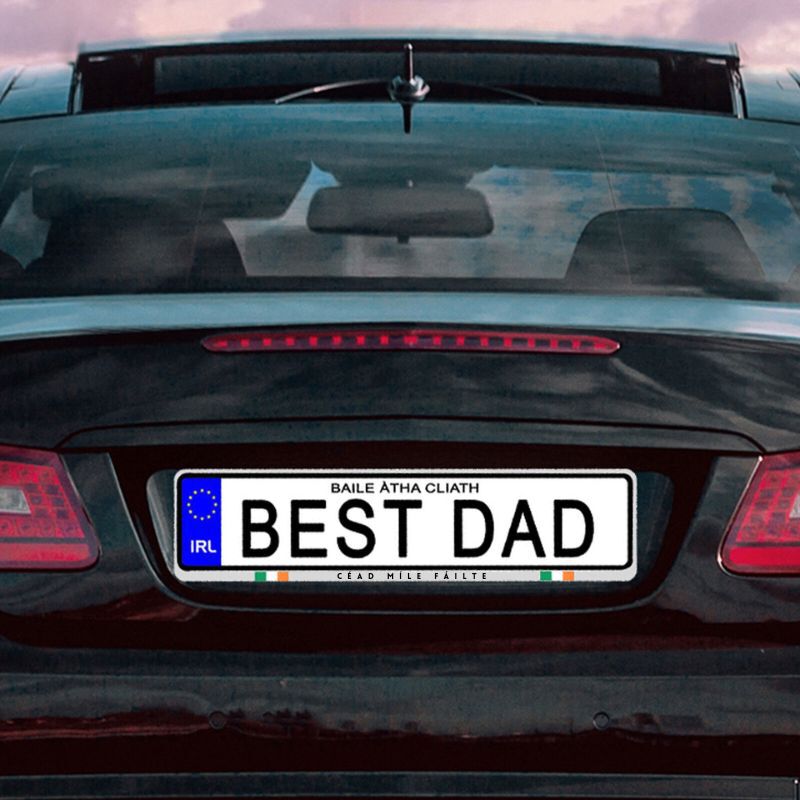 Customise Your Own Ireland Car Reg Plate