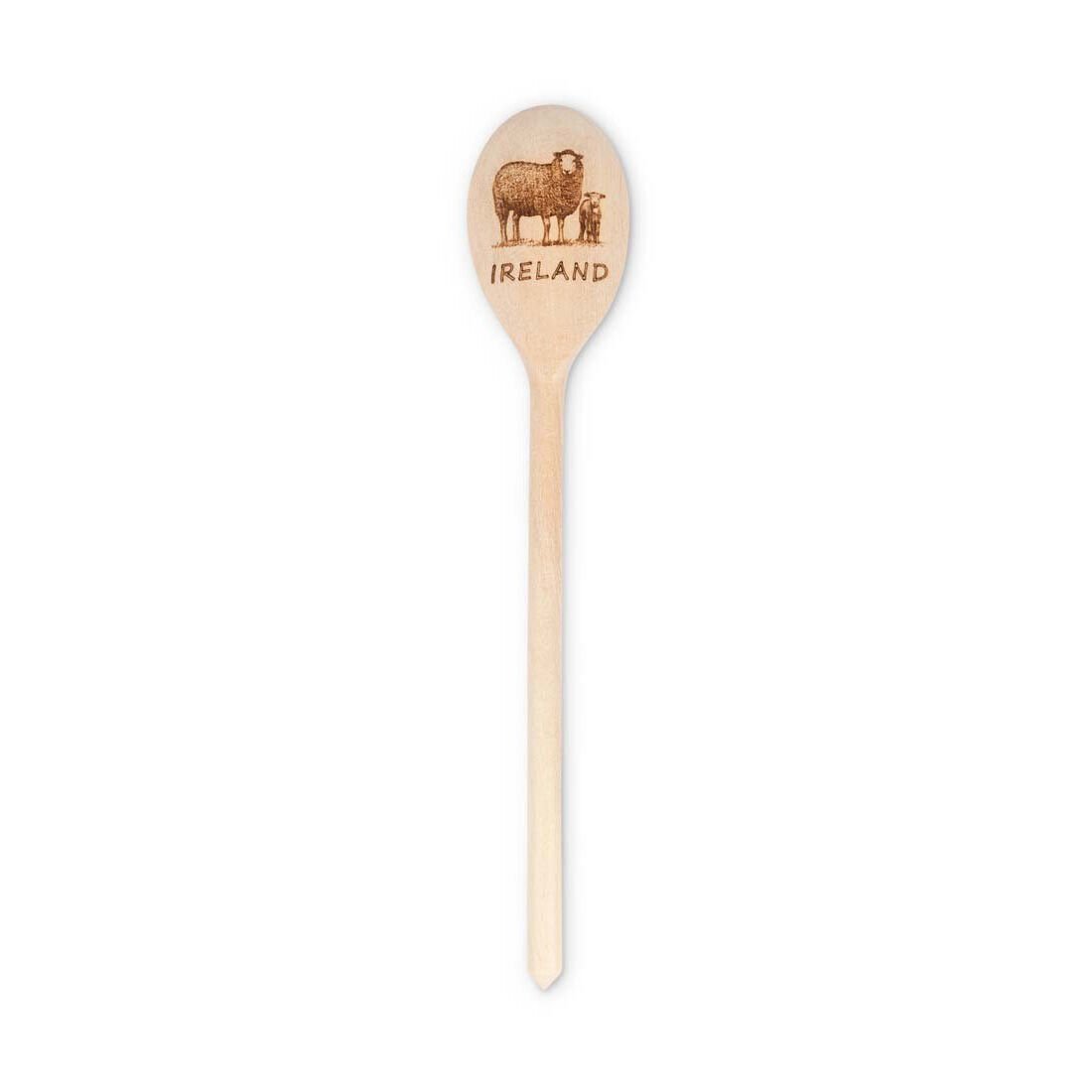 Unique Oak Authentic Mother & Baby Sheep Handmade Wooden Spoon