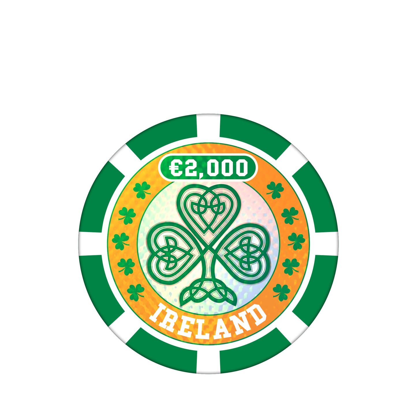 Ireland 2000 Euro Casino Chip
