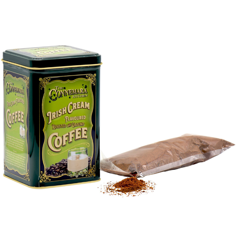 Irish Cream Flavoured Rosted And Ground Coffee Tin