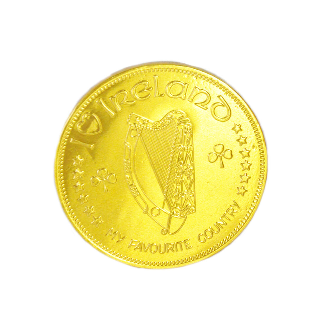 I Love Ireland Chocolate Coin