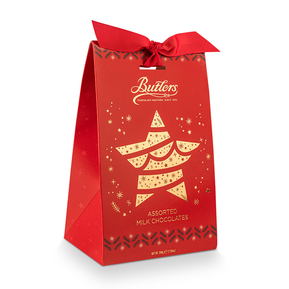 Butlers Luxury Christmas Chocolates Pouch 200g