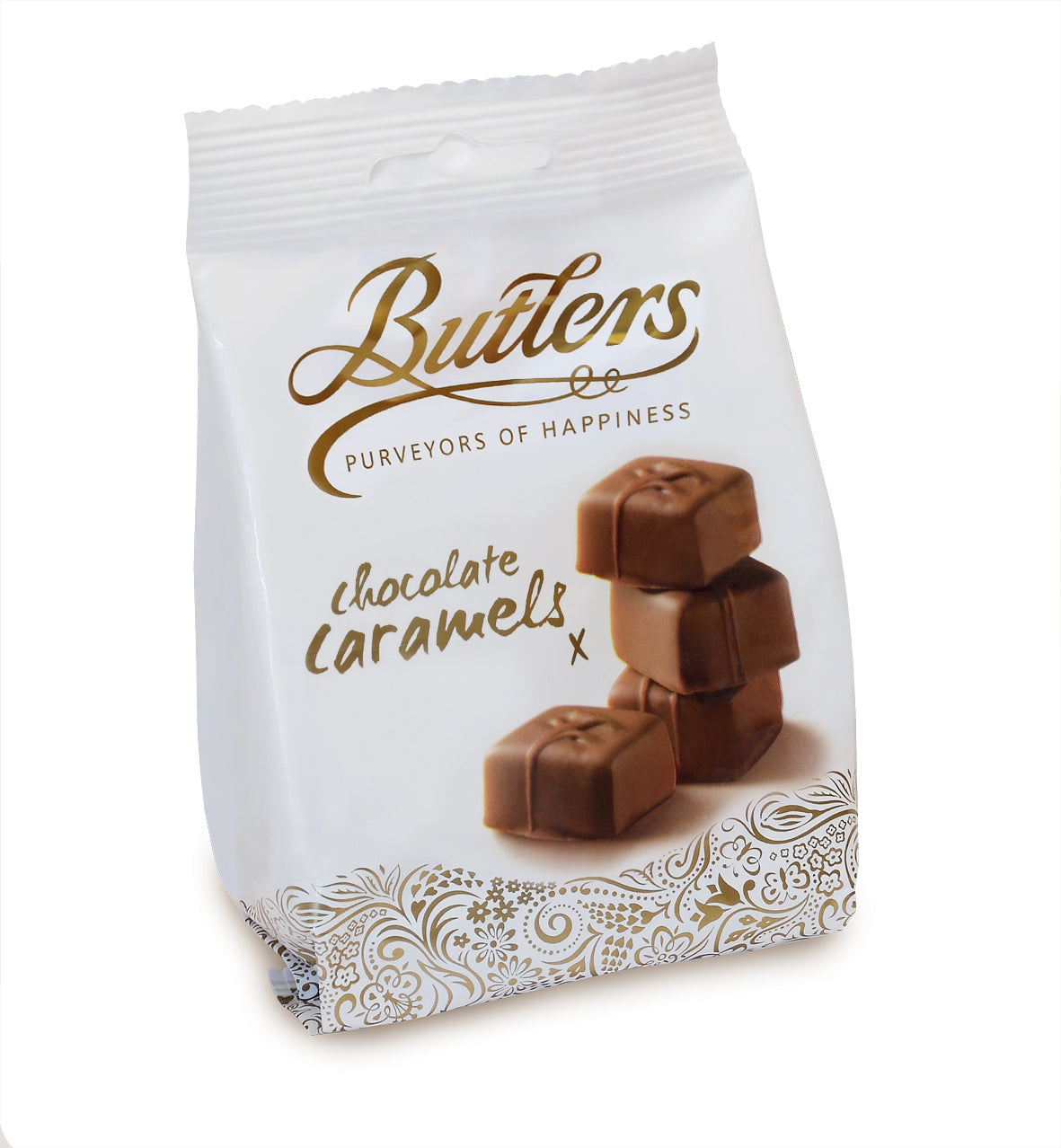 Bulters Chocolate Caramels Bag 90g