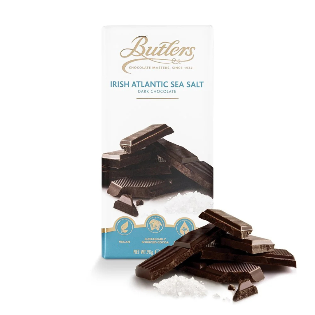 Butlers Irish Atlantic Sea Salt Dark Bar 90g