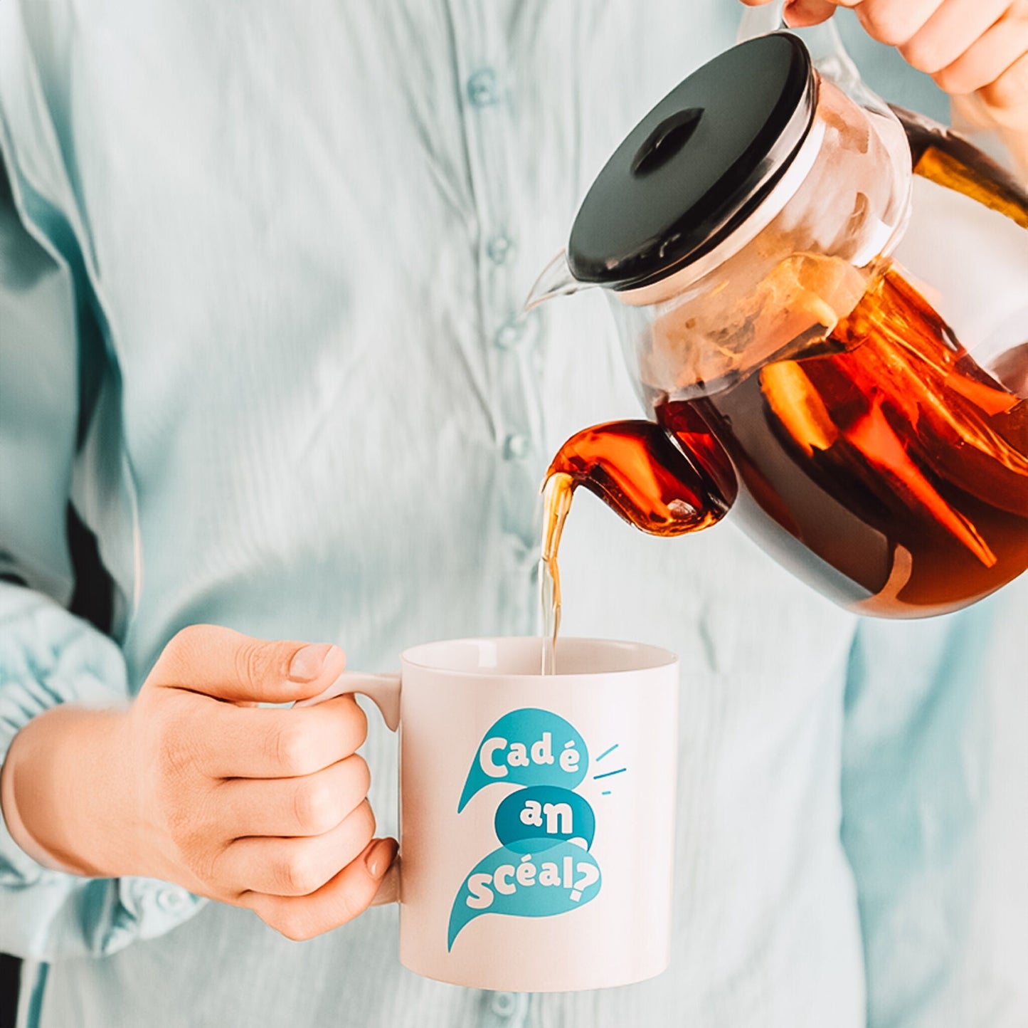 Cad É An Scéal Mug