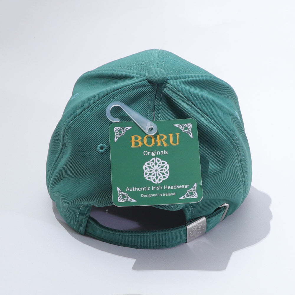 Mens Stud Green Baseball Cap