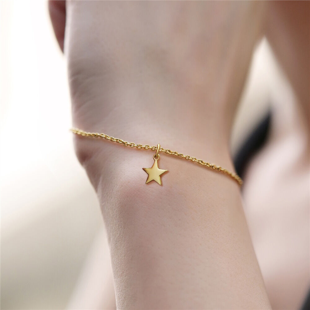 Gold Plated Amy Huberman Newbridge Silverware Bracelet With Star