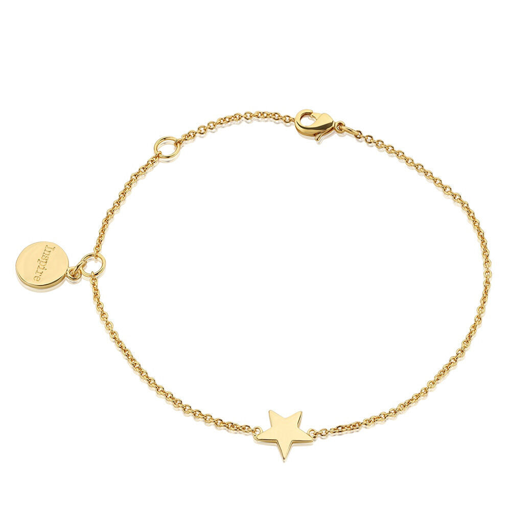 Gold Plated Amy Huberman Newbridge Silverware Bracelet With Star