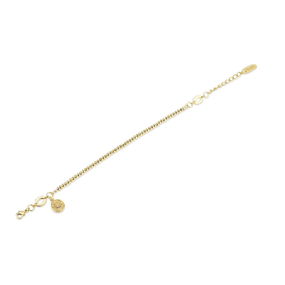Gold Plated Amy Huberman Newbridge Silverware Beaded Bracelet