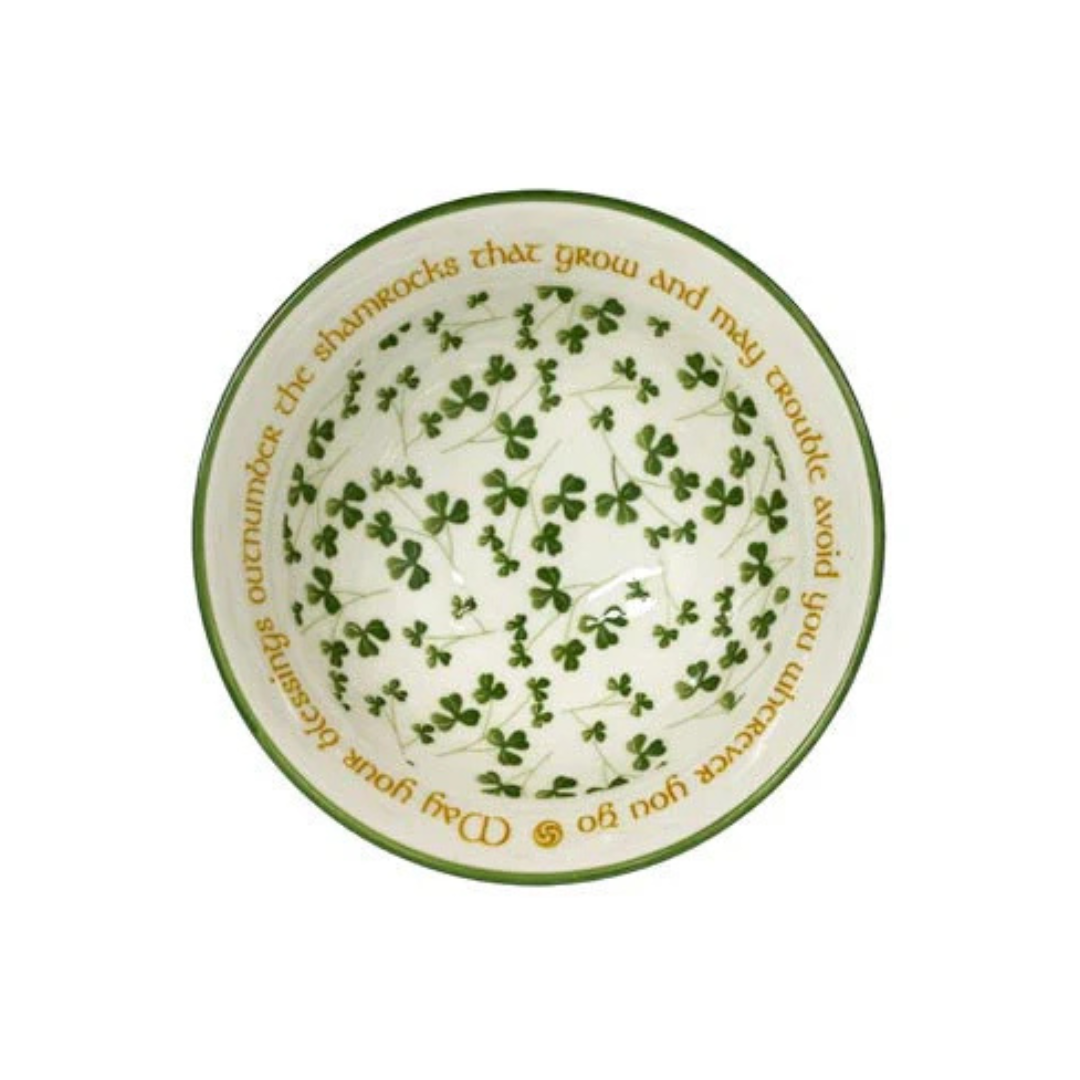 Shamrock Blessing Bowl