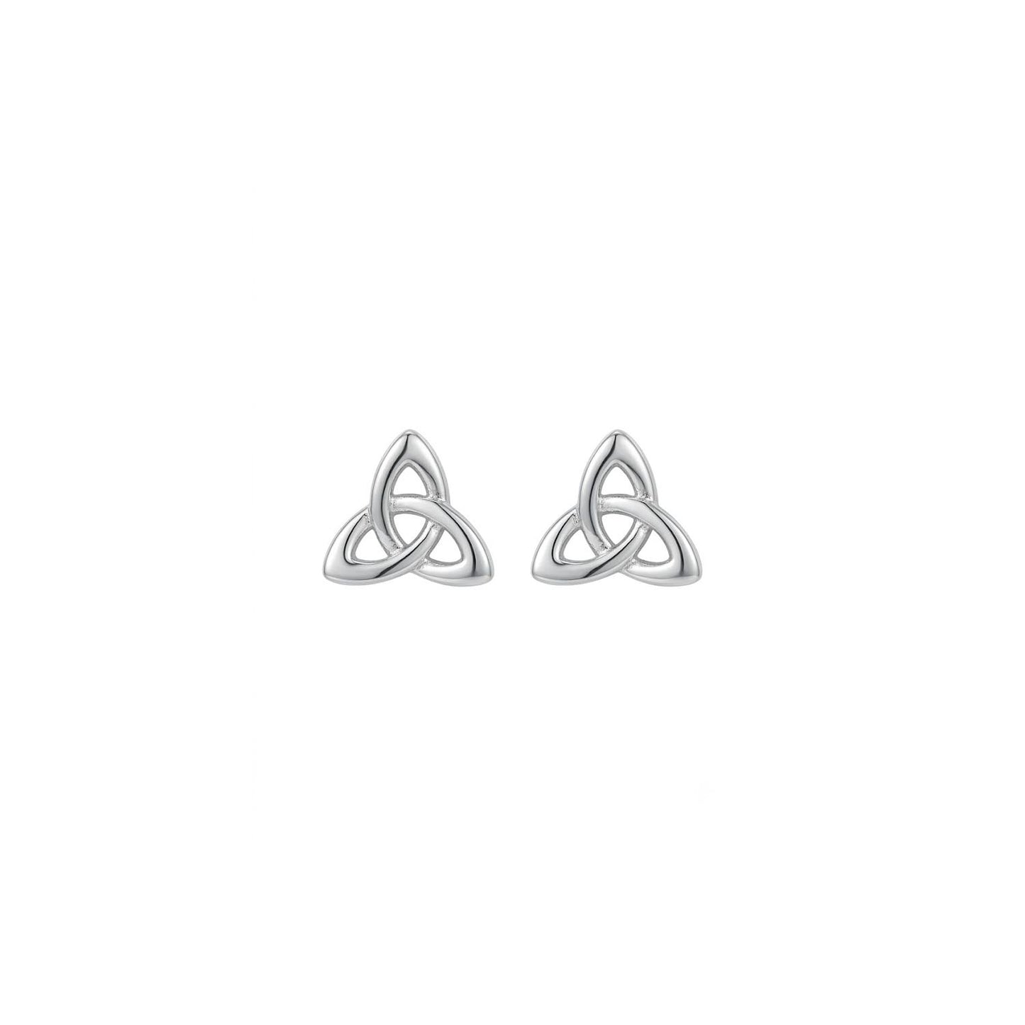 Platinum Trinity Earrings