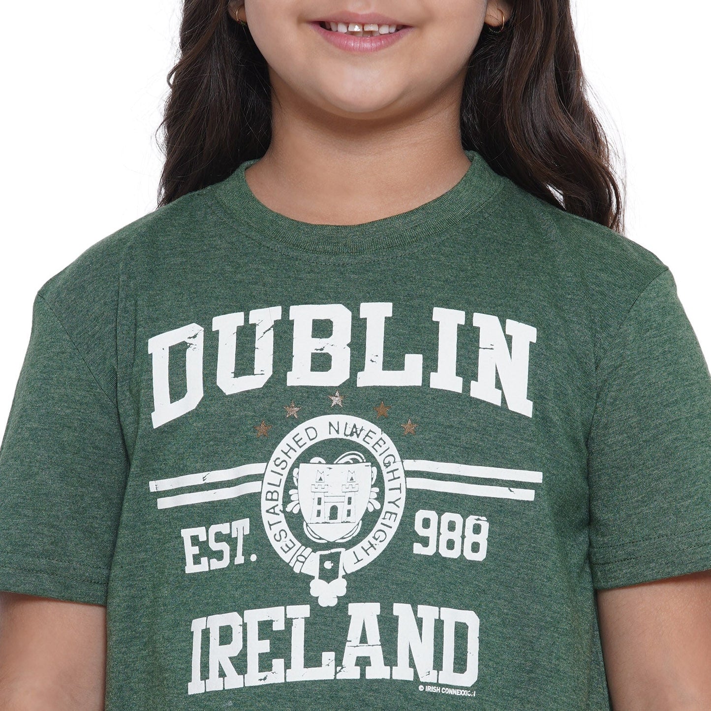 Irish Connexxion Kids Dublin Ireland Green T-Shirt