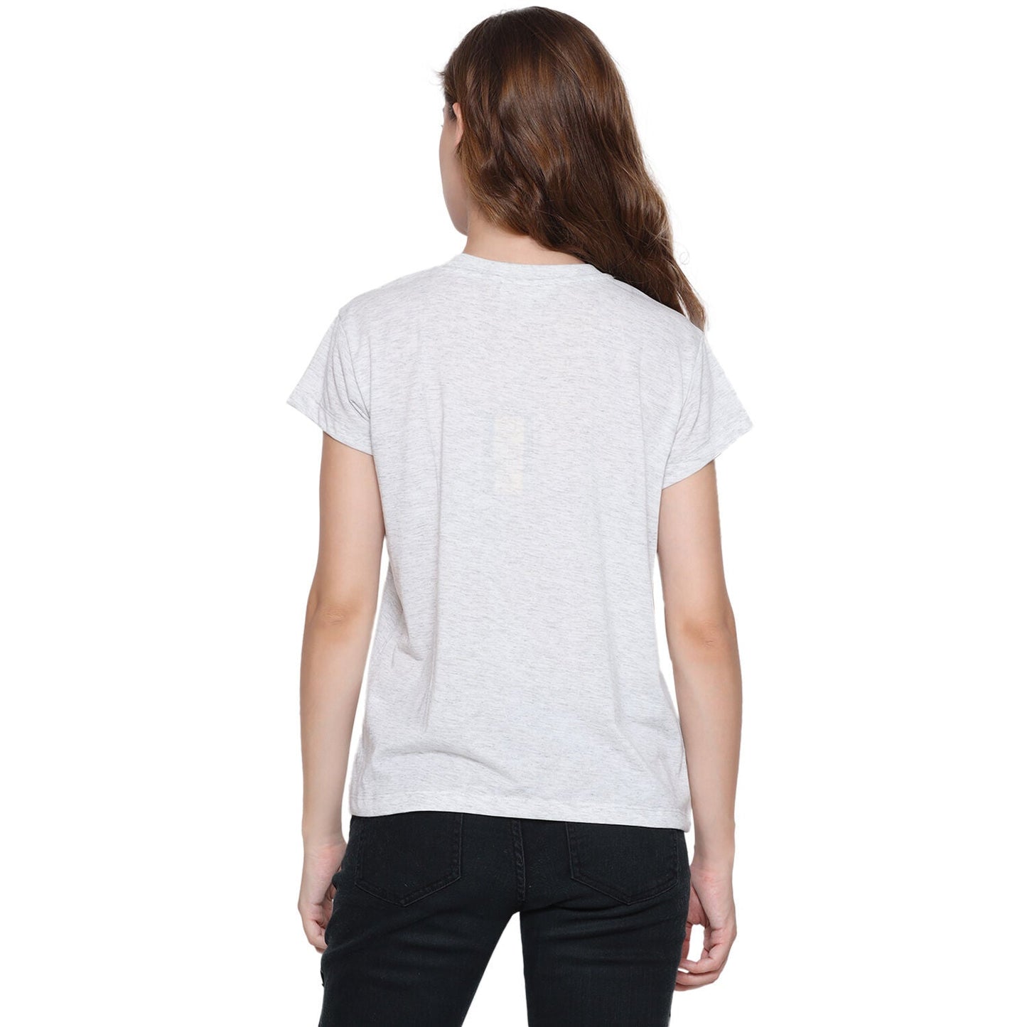 Ladies Dublin Stamps T-Shirt Grey