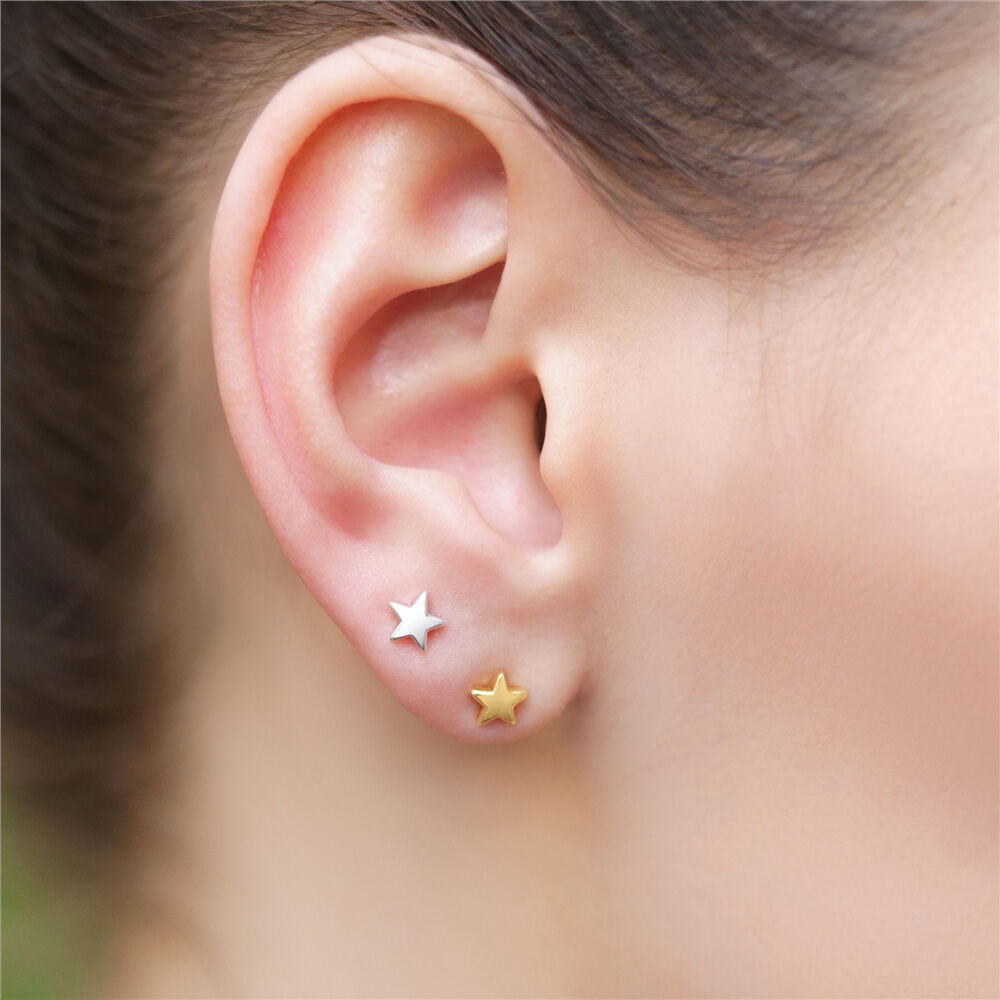 Gold Plated Amy Huberman Newbridge Silverware Sun Star Earrings