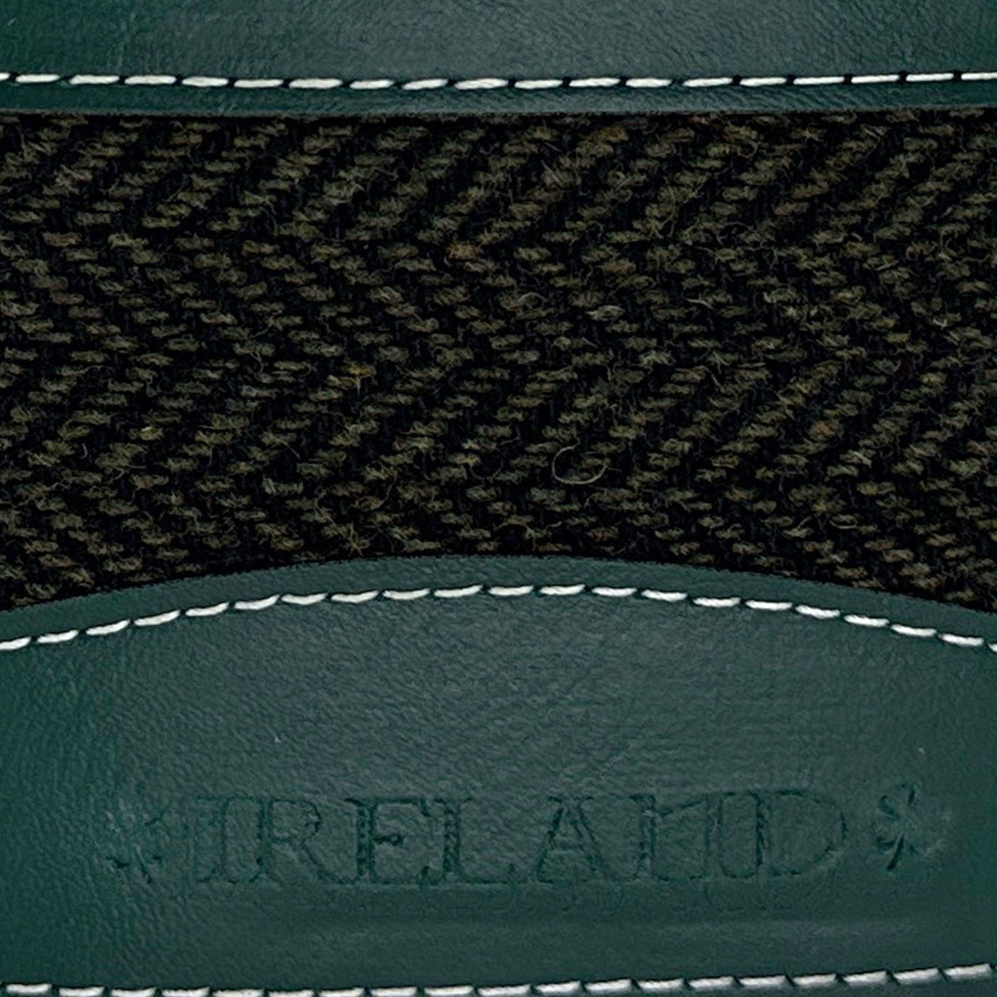 Herringbone Embossed Ireland Flask