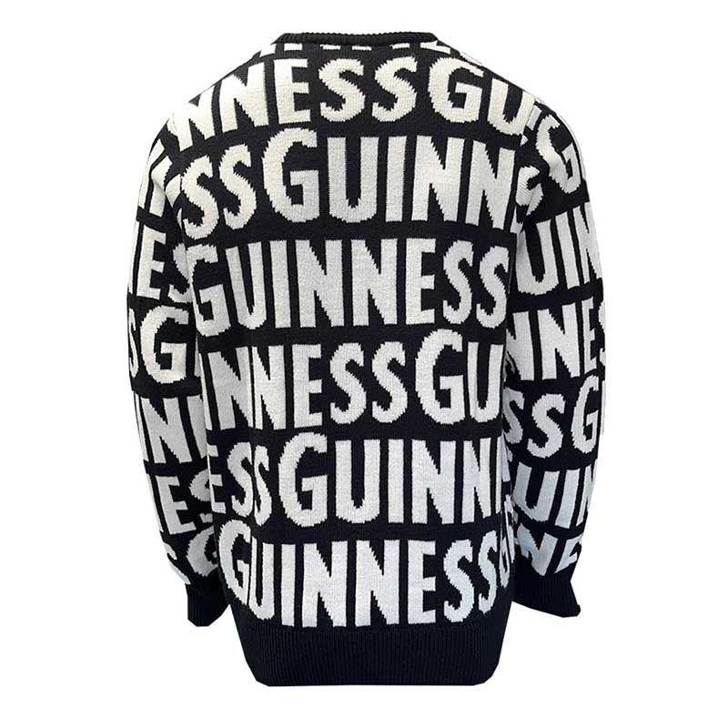 Unisex Guinness Chunky Word Sweater