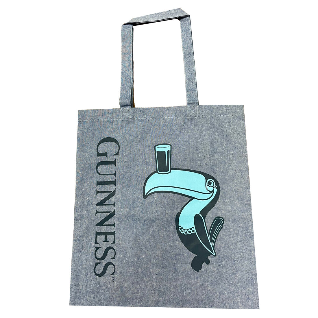 Guinness Toucan Tote Bag Denim Blue