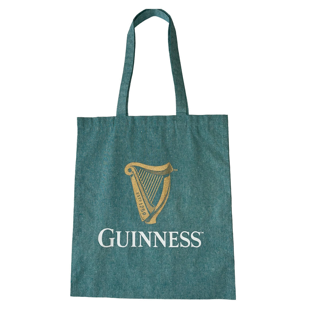 Guinness Harp Tote Bag Moss Green