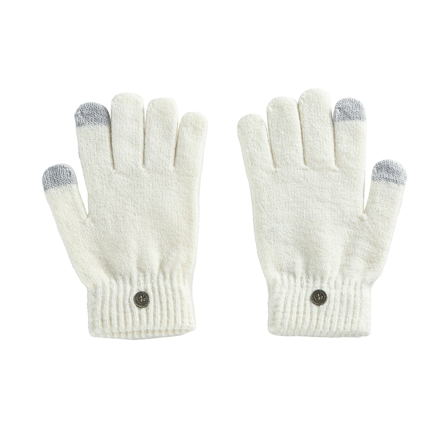 Ladies Winter Gloves Cream