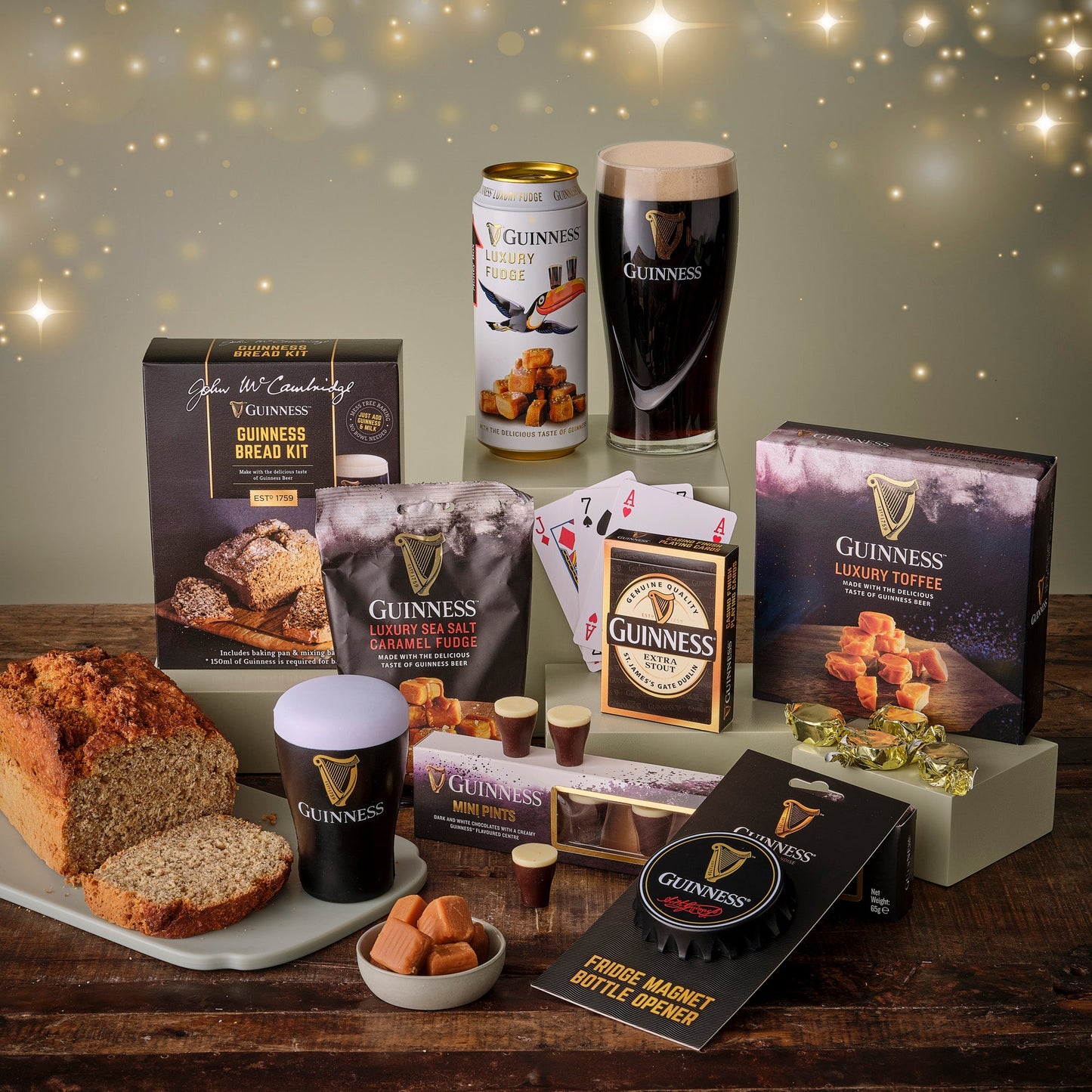 Guinness Snacks & Gift Basket