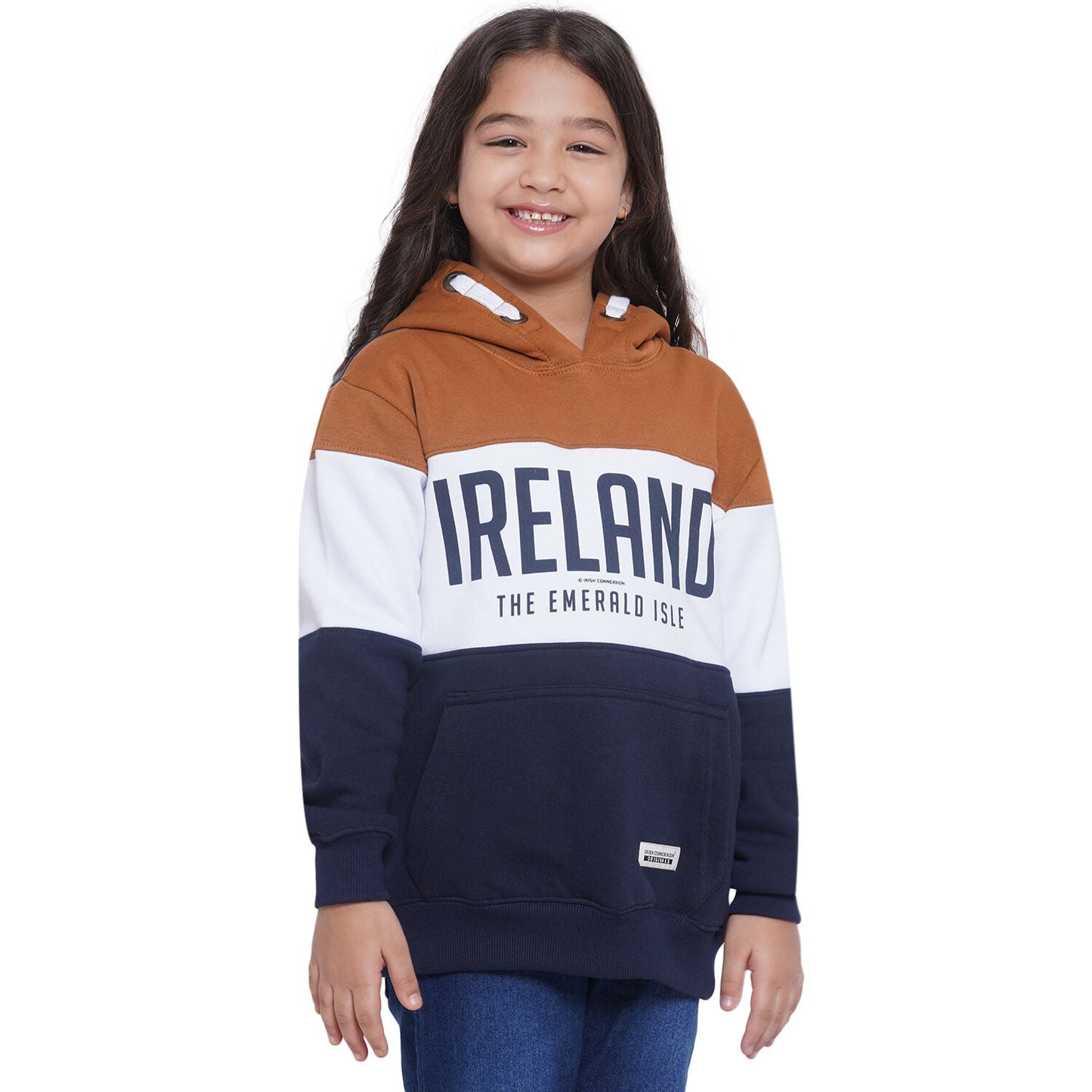 Kid's Ireland Emerald Isle Colorblock Hoodie