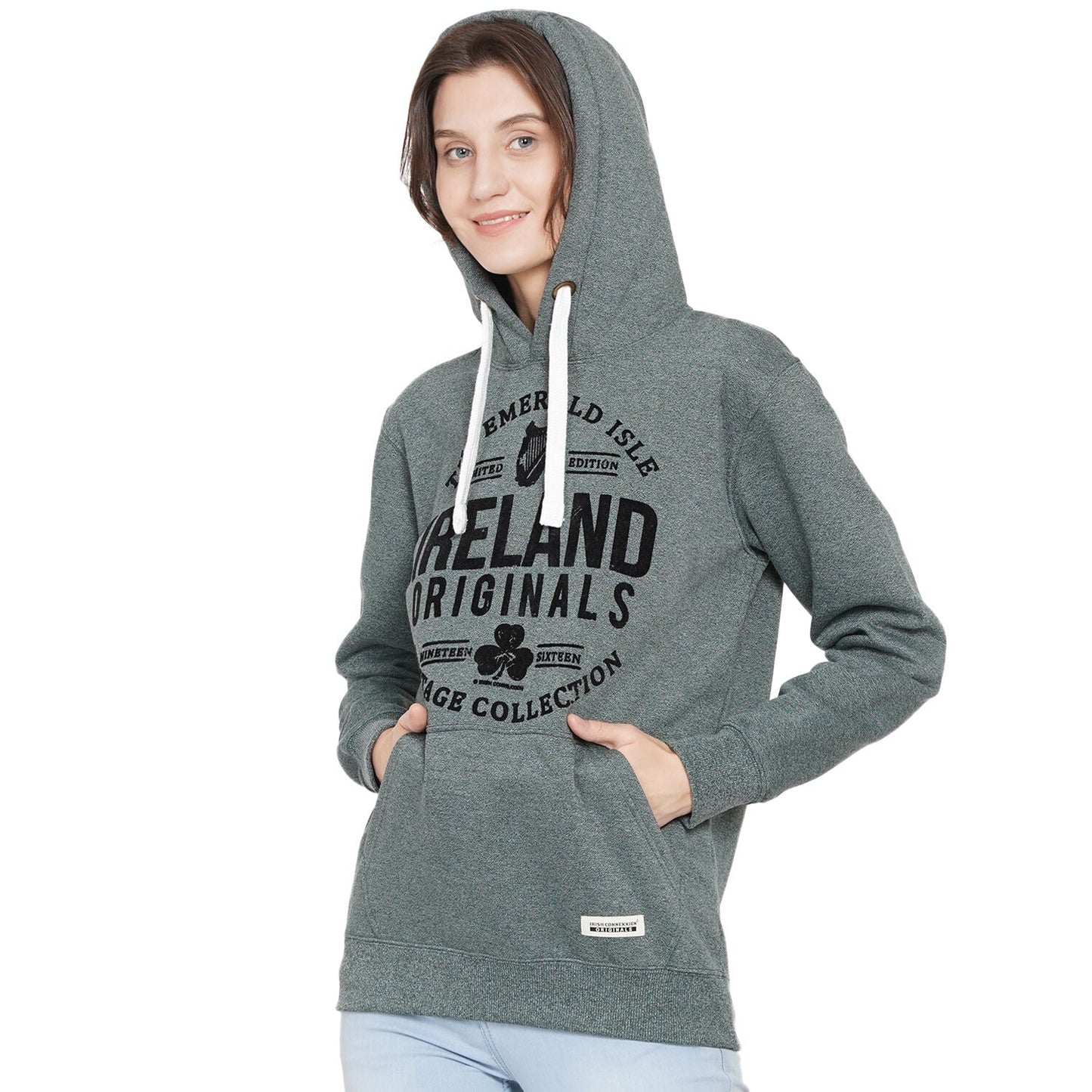Ireland Originals Green Grindle Unisex Hood