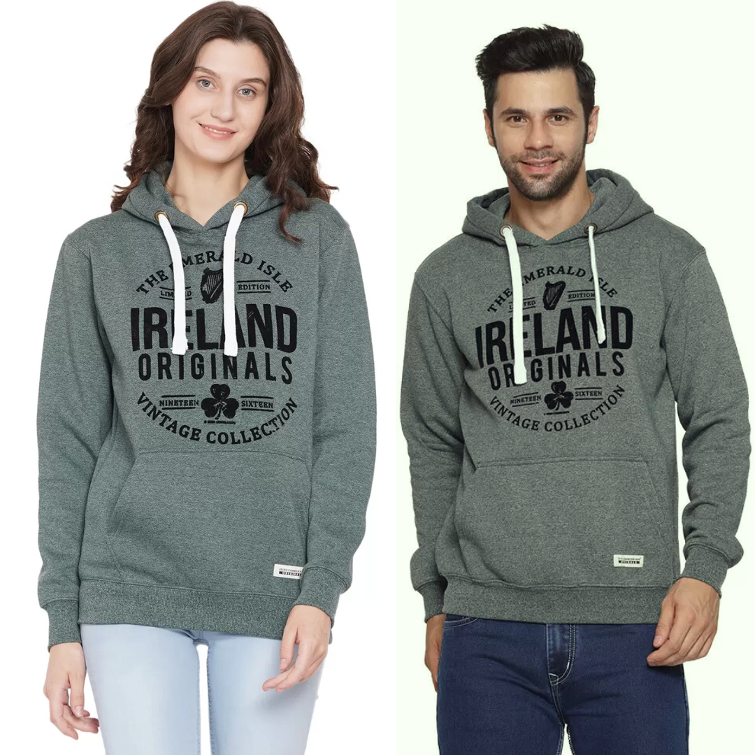 Ireland Originals Green Grindle Unisex Hood