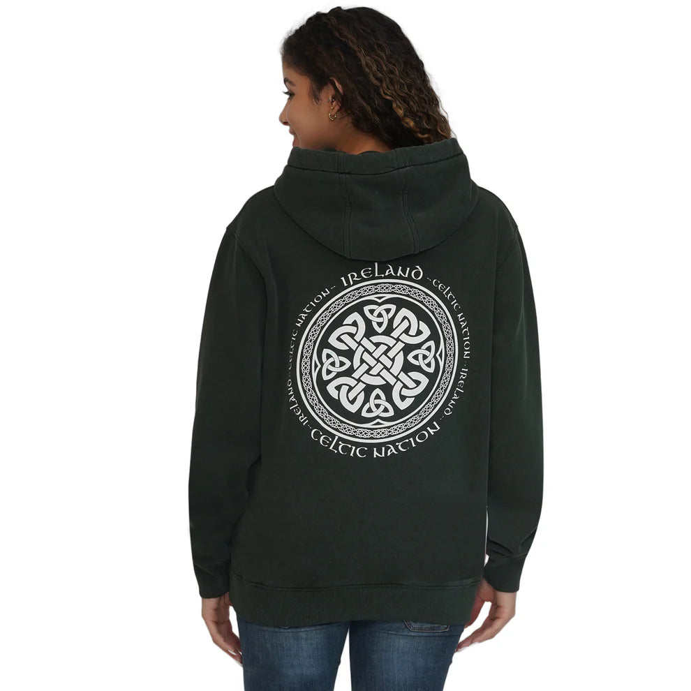 Unisex Ireland Celtic Nation Green Hoodie
