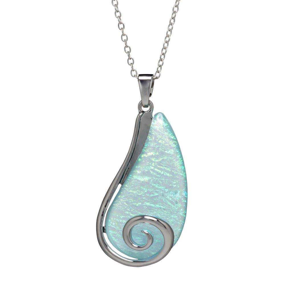 Silver Plated Celtic Swirl Necklace