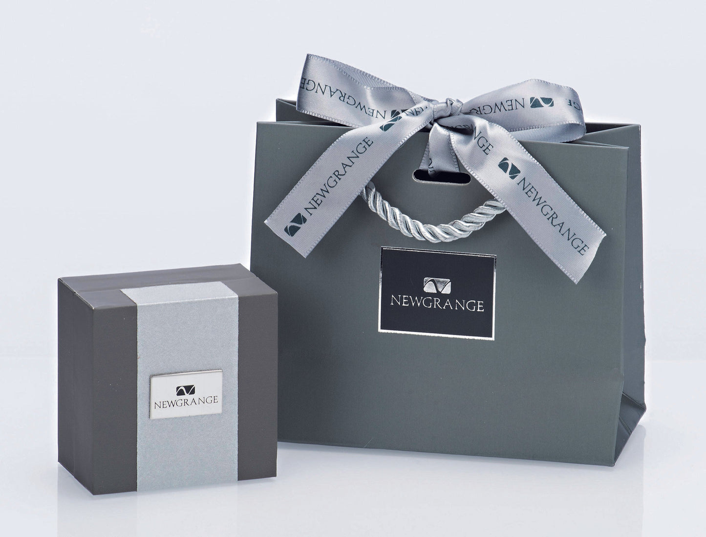 Newgrange Living Rose Gold Infinity Necklace & Earring Set