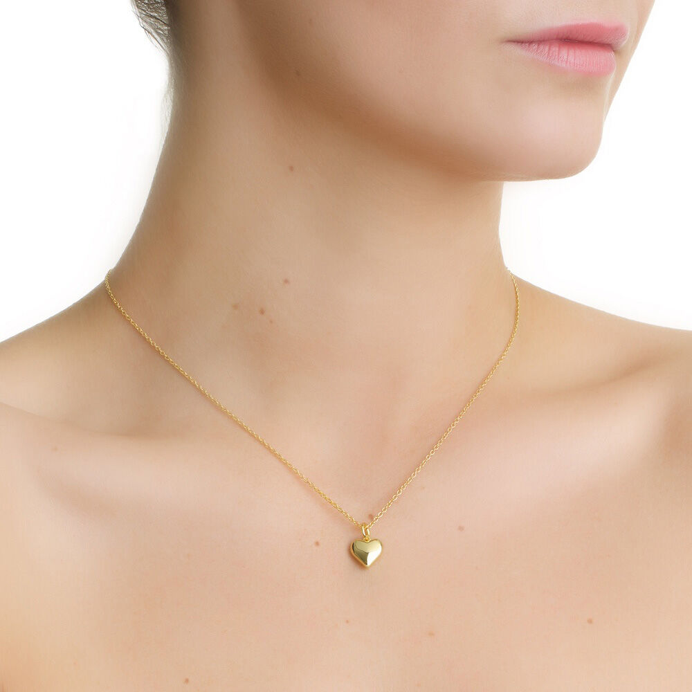 Gold Plated Amy Huberman Newbridge Silverware Heart necklace