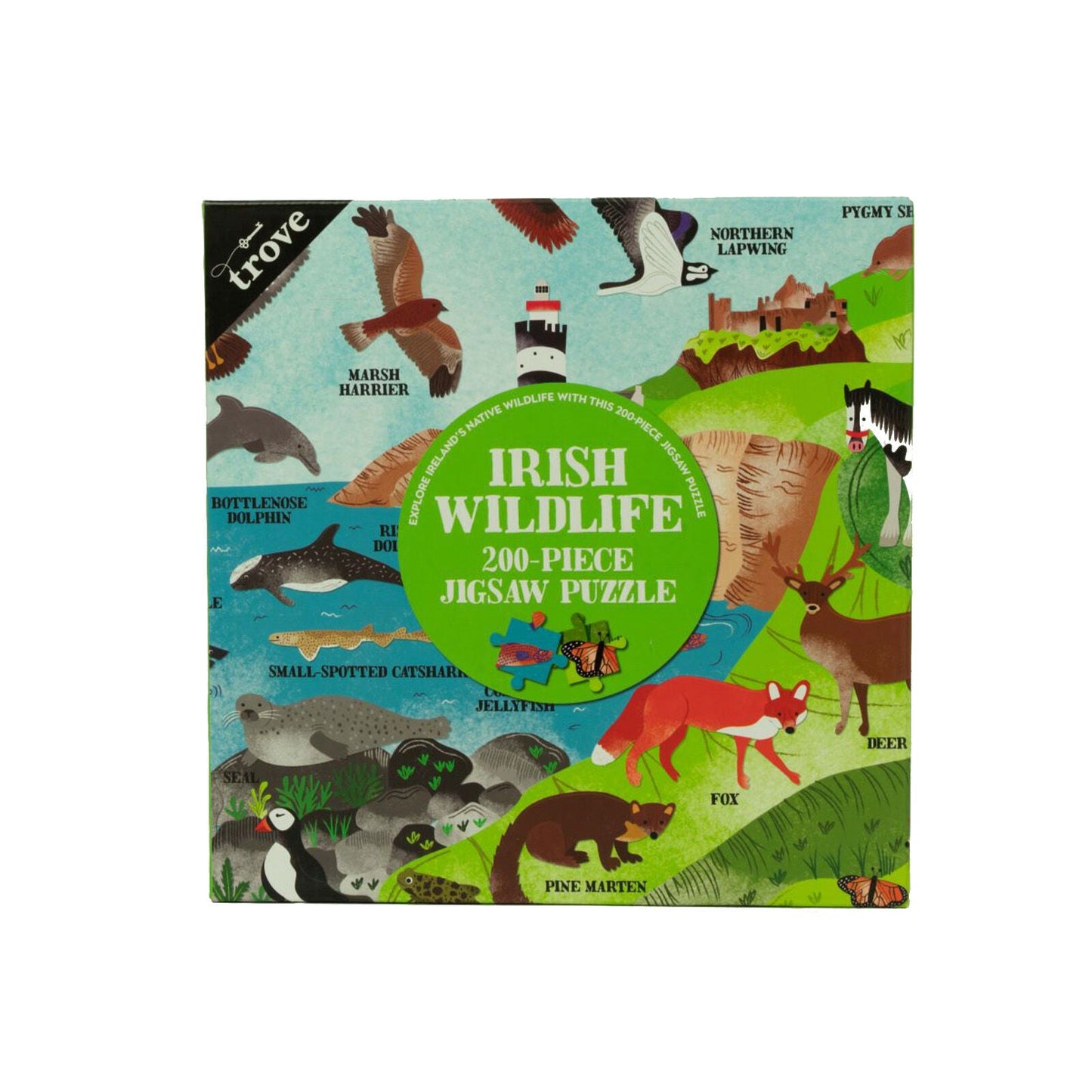 Kid's Irish Wildlife 200 Piece Jigsaw Puzzle