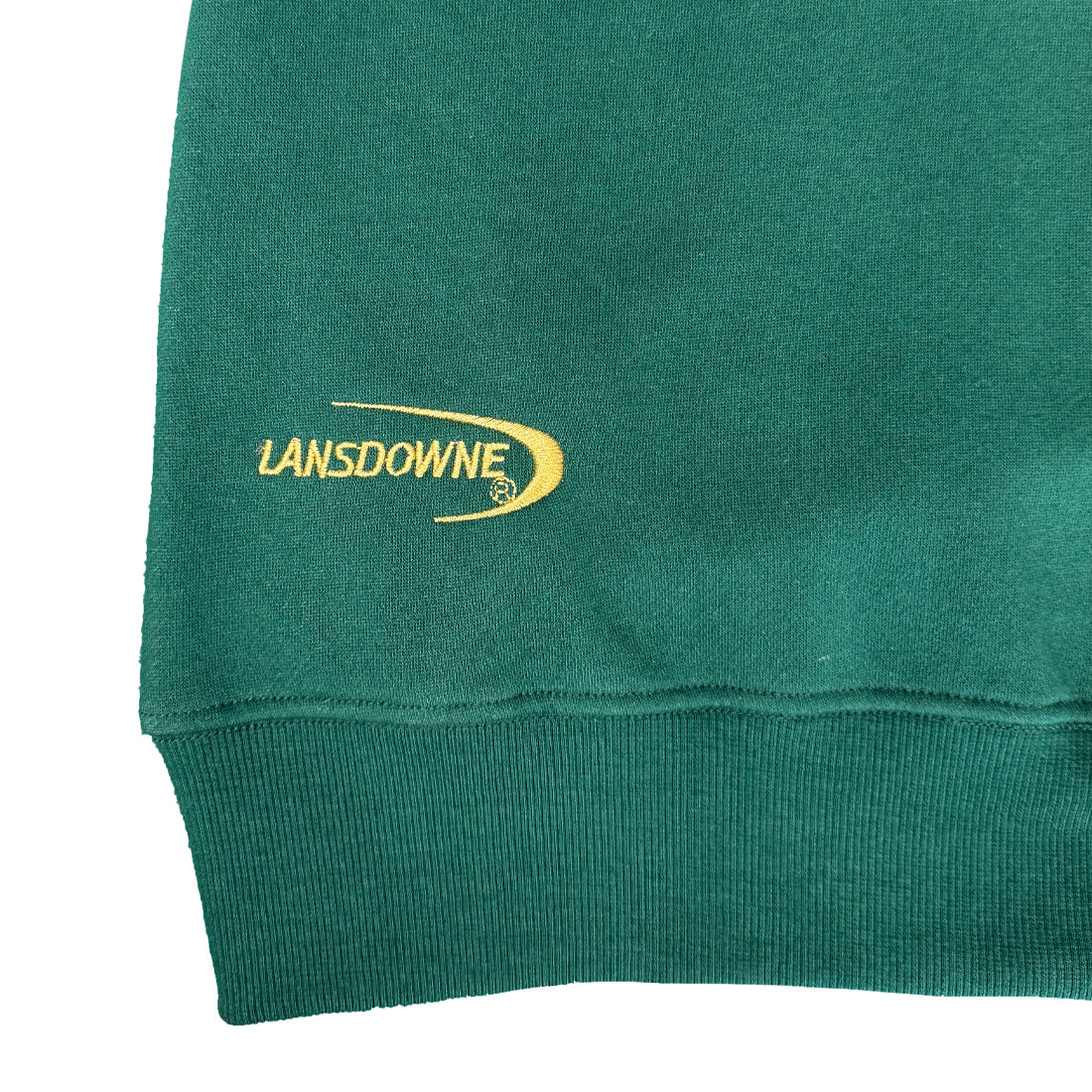 Unisex Ireland Crest V-Neck Green and Cream Sweatshirt