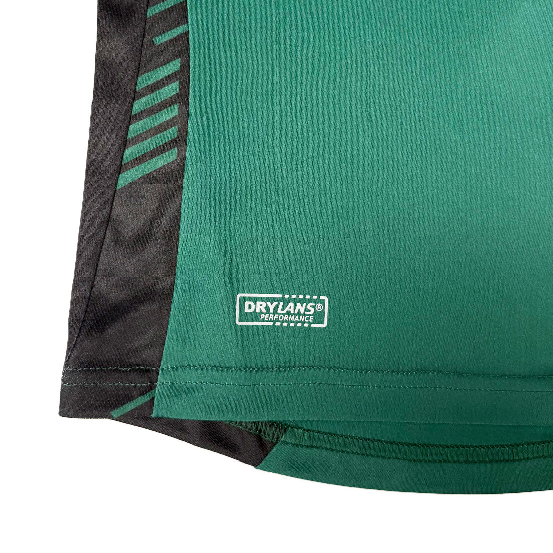 Ireland Kids Green and Black Shamrock Performance Top