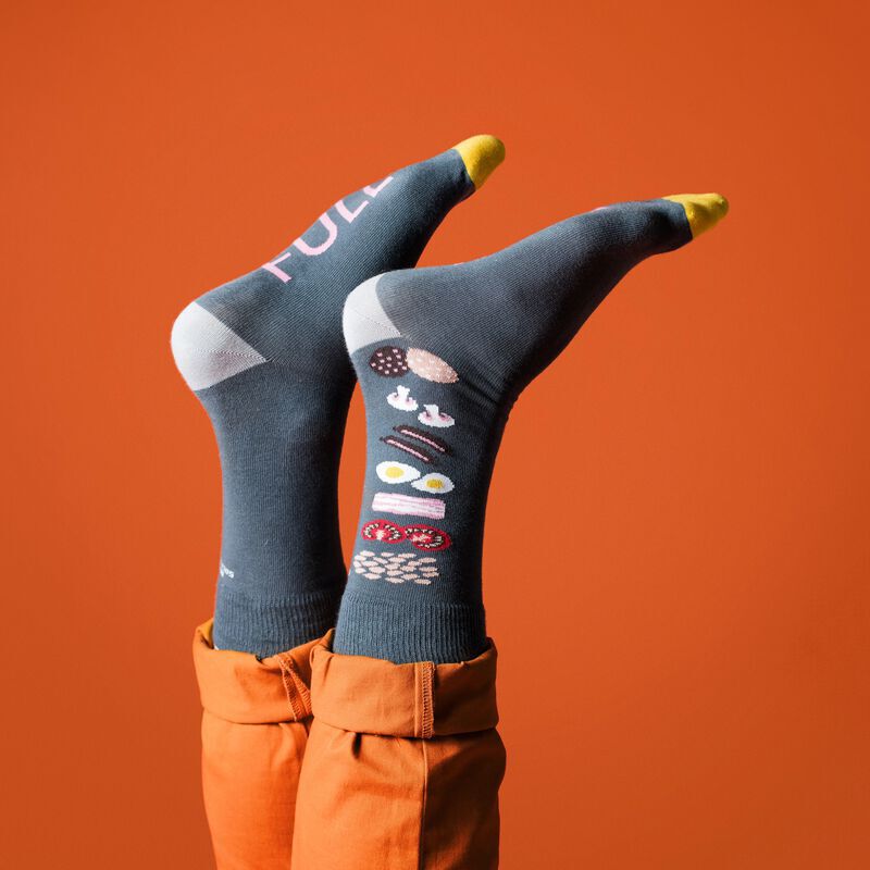 Full Irish Breakfast Design Socks