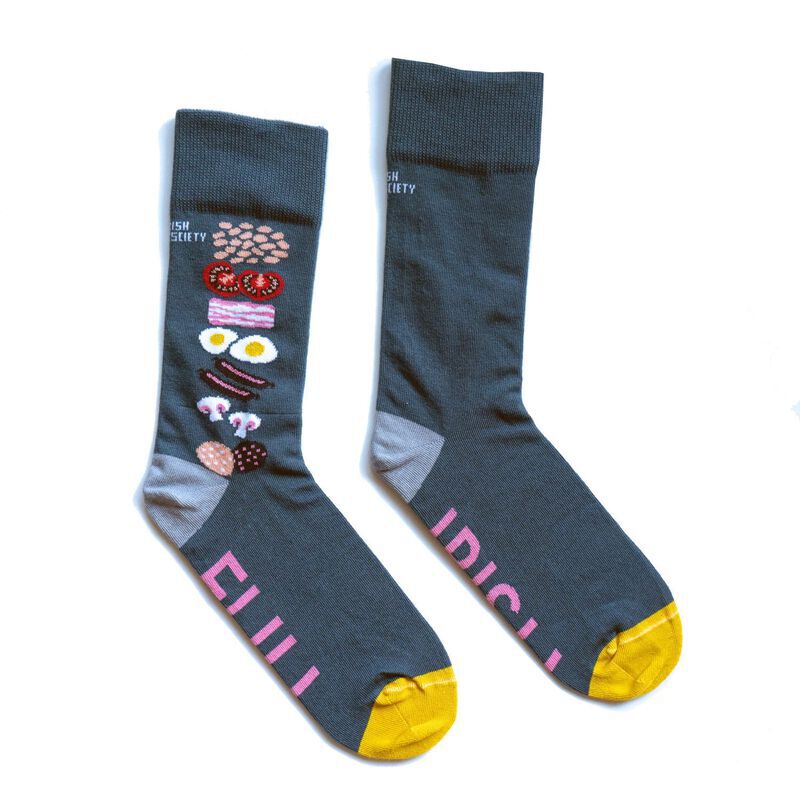 Full Irish Breakfast Design Socks
