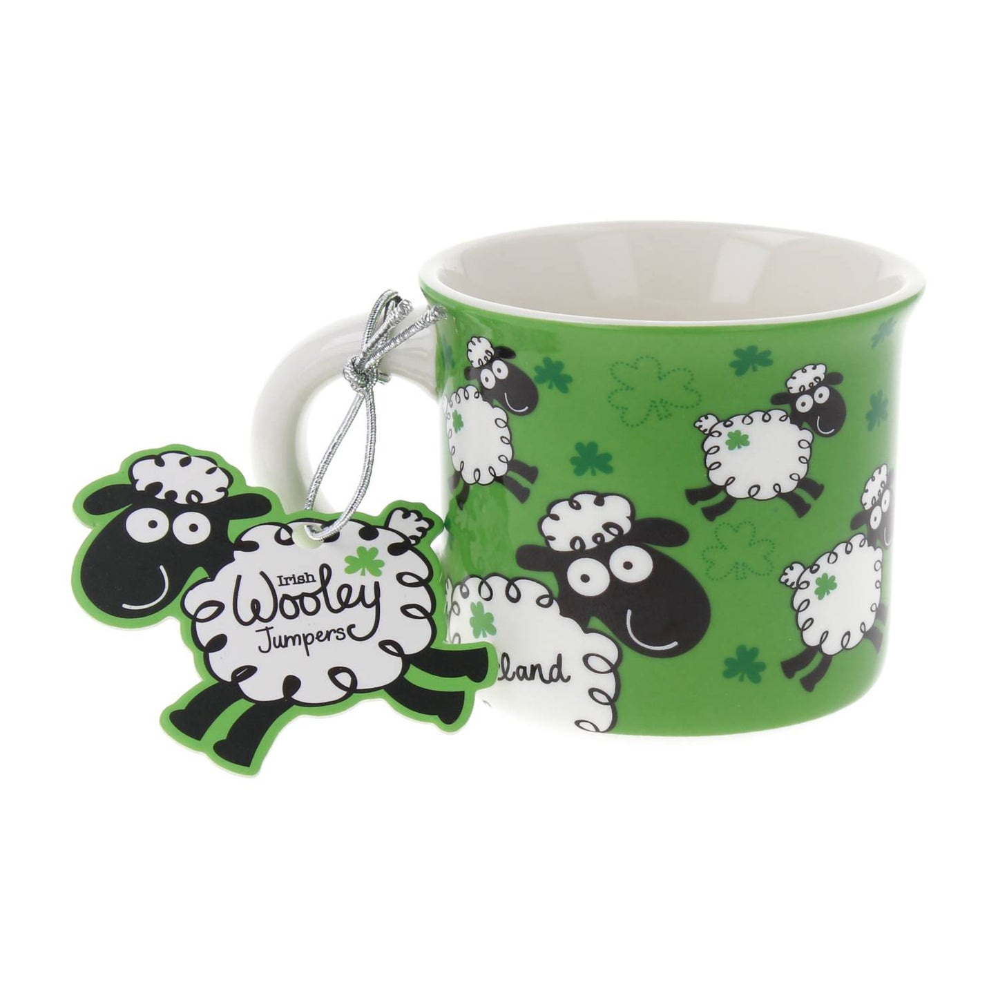 Woolly Jumper Sheep Green Espresso Cup
